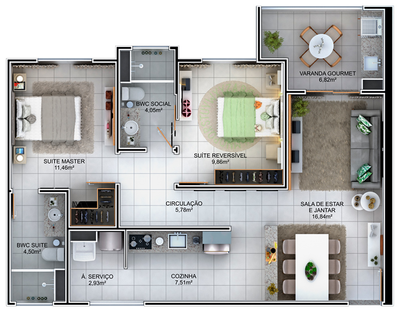 planta humanizada